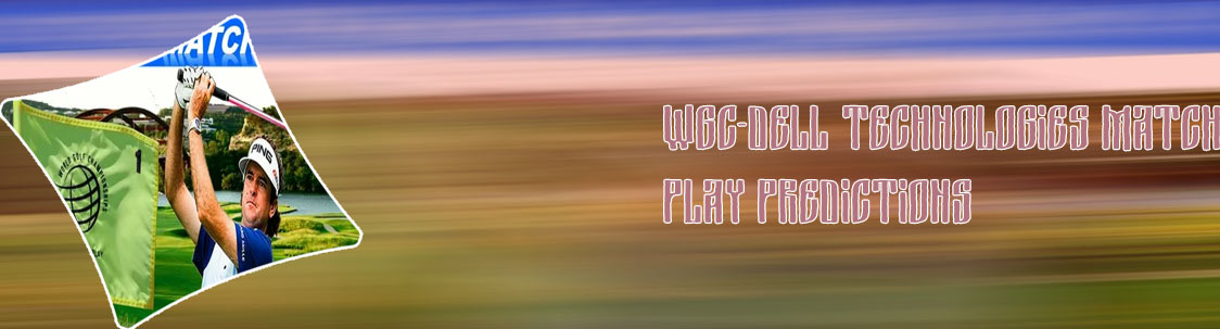Odds for wgc match play