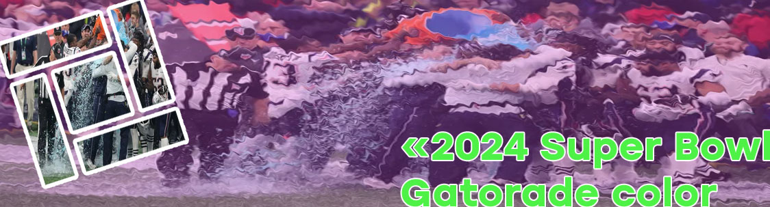 Super bowl gatorade color history