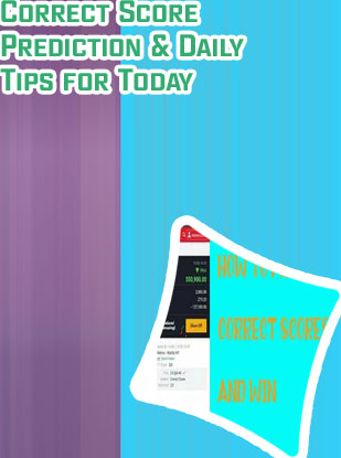 Win bet correct score prediction