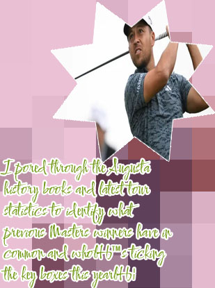 Xander schauffele odds to win masters