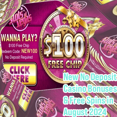 New casino no deposit bonus codes